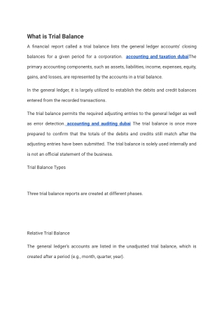 auditing consultancy dubai