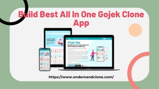 Build Best All In One Gojek Clone App