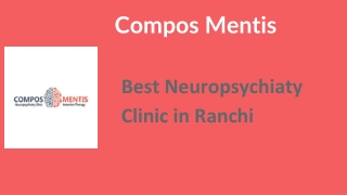 Best Psychiatry Clinic in Ranchi - Compos Mentis