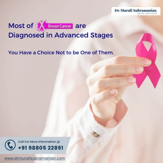 Early Diagnosis of Breast Cancer | Best Oncologist in Kalyan Nagar