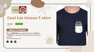 Cool Cat Unisex T-shirt - Maitri Enterprise