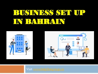 BUSINESS SET UP IN BAHRAIN