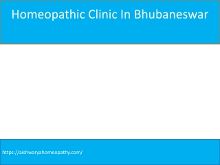 Homeopathic Clinic In Bhubaneswar