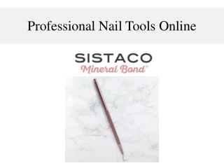 Professional Nail Tools Online