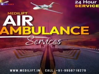Advance Air Ambulance Services in jaipur by Medilift
