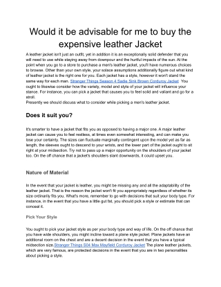 would-it-be-advisable-for-me-to-buy-the-expensive-leather-jacket