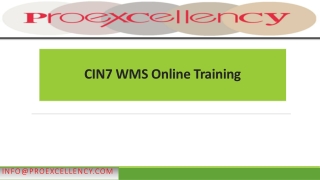 CIN7 WMS