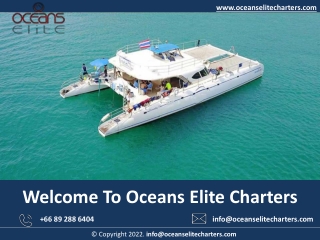 Private Yacht Charter Thailand