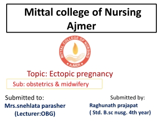 ECTOPIC PREGNANCY