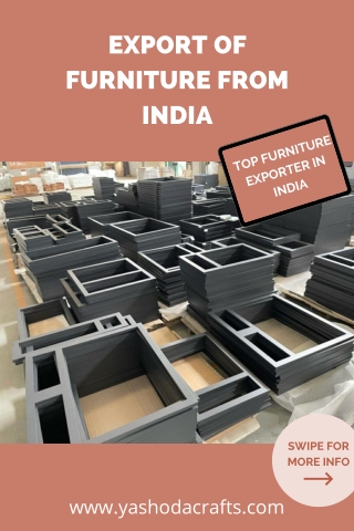 29 Export Of Furniture From India