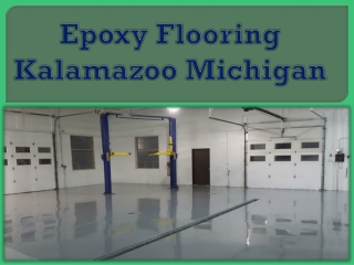 Epoxy Flooring Kalamazoo Michigan