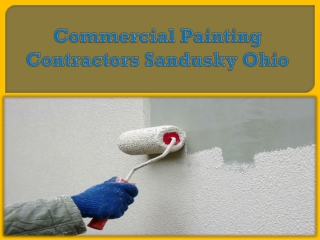 Commercial Painting Contractors Sandusky Ohio