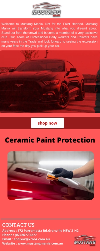 Ultimate Mustang Paint Protection