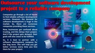 Outsourcing software development