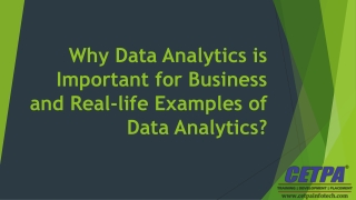 Why Data Analytics is Important for Business?