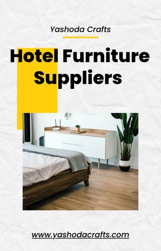 31 Hotel Furniture Suppliers