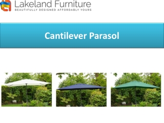 Cantilever Parasol