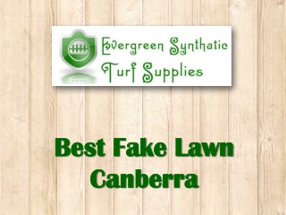 best fake lawn canberra