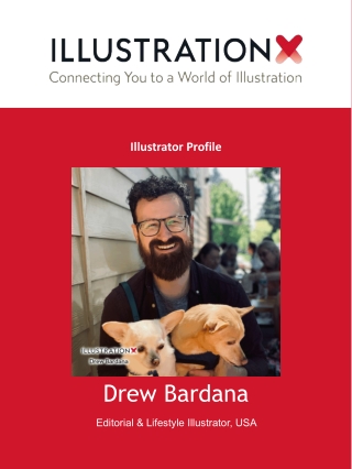 Drew Bardana - Editorial & Lifestyle Illustrator, USA