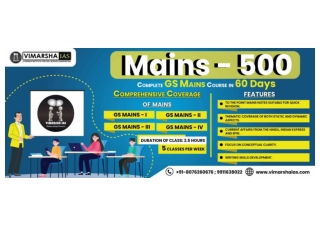 Best IAS Coaching In Delhi Vimarsha IAS