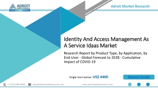 Identity and Access Management-as-a-Service (IDaaS) Market Share and Growth