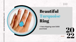 Unique Turquoise Sterling Silver Gemstone Jewelry