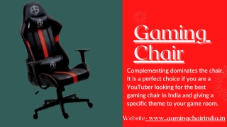 Gaming Chair India