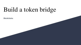 Build a token bridge01