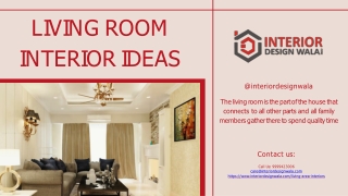 Living Room Interior Ideas