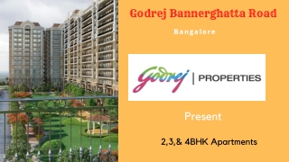Godrej Bannerghatta Road Bangalore - E-Brochure