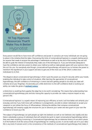Find out the Keys of Conversational Hypnosis