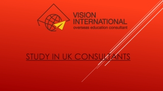 Study in UK Consultants