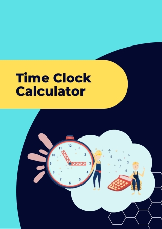 Time Clock Calculator