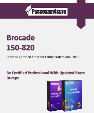 100% Success 150-820 Exam with PDF Dumps