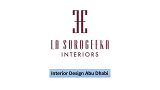 Interior Design Abu Dhabi