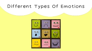 6 Different Types Of Emotions