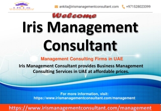 Management Consulting Firms in UAE