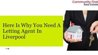 Here Is Why You Need A Letting Agent In Liverpool