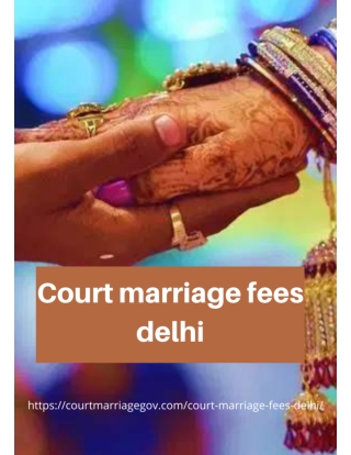 court marriage in delhi