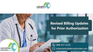 Revised Billing Updates for Prior Authorization