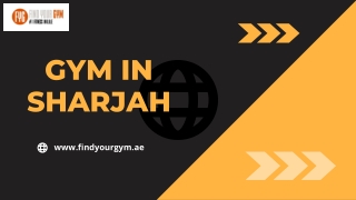 Gym in Sharjah