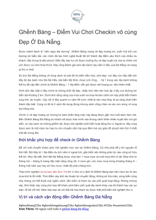 Cam Nang Tham Quan Ghenh Bang Da Nang Xuantien52hz