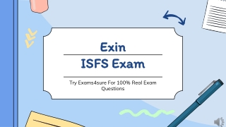 Exin ISFS Practice Test