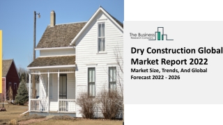 Global Dry Construction Market Competitive Strategies And Forecasts To 2031