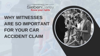 Why Witnesses Are So Important For Your Car Accident Claim
