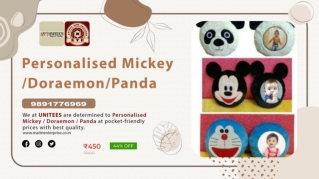Personalised Mickey, Doraemon, Panda - Maitri Enterprise