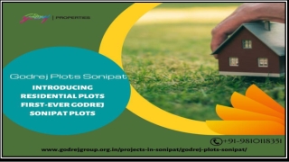 Godrej Plots Sonipat Plots Master Plan | Godrej Properties