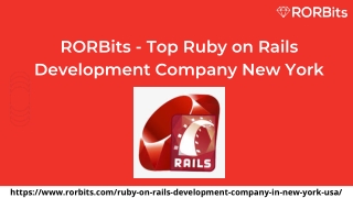 RORBits - Top Ruby on Rails Development Company New York