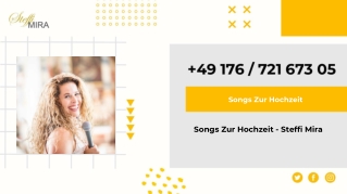 Songs Zur Hochzeit - Steffi Mira