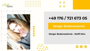 Sänger Bodenseekreis - Steffi Mira